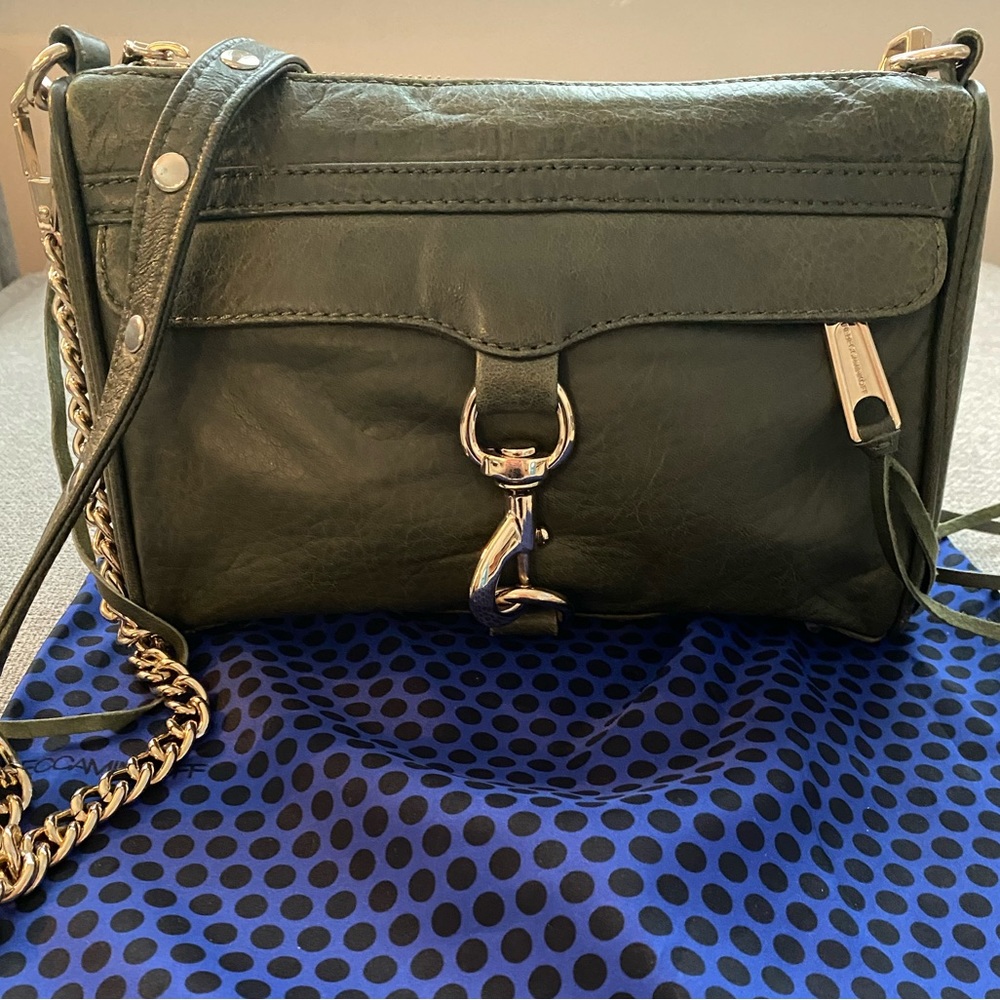 Olive green Rebecca Minkoff crossbody